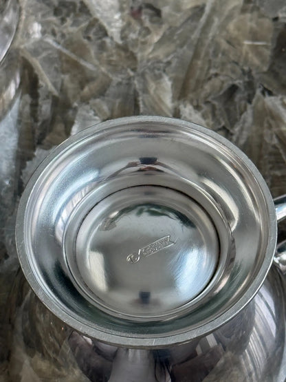 Pair of Solid Silver-Plated Cups – K. Hohmann, Germany