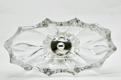 Elegant Crystal Glass Vase – Vintage Market Find from Zurich