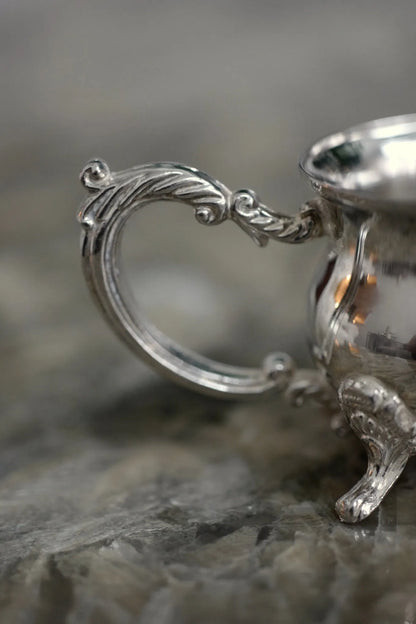Arabic Mini Silver-Plated Coffee Set – Vintage Find from Zurich